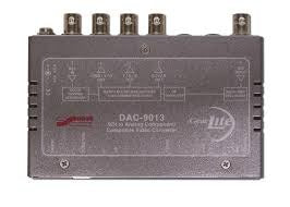 Gear-Lite DAC-9013 SDI to Analog Component & Composite Video Converter