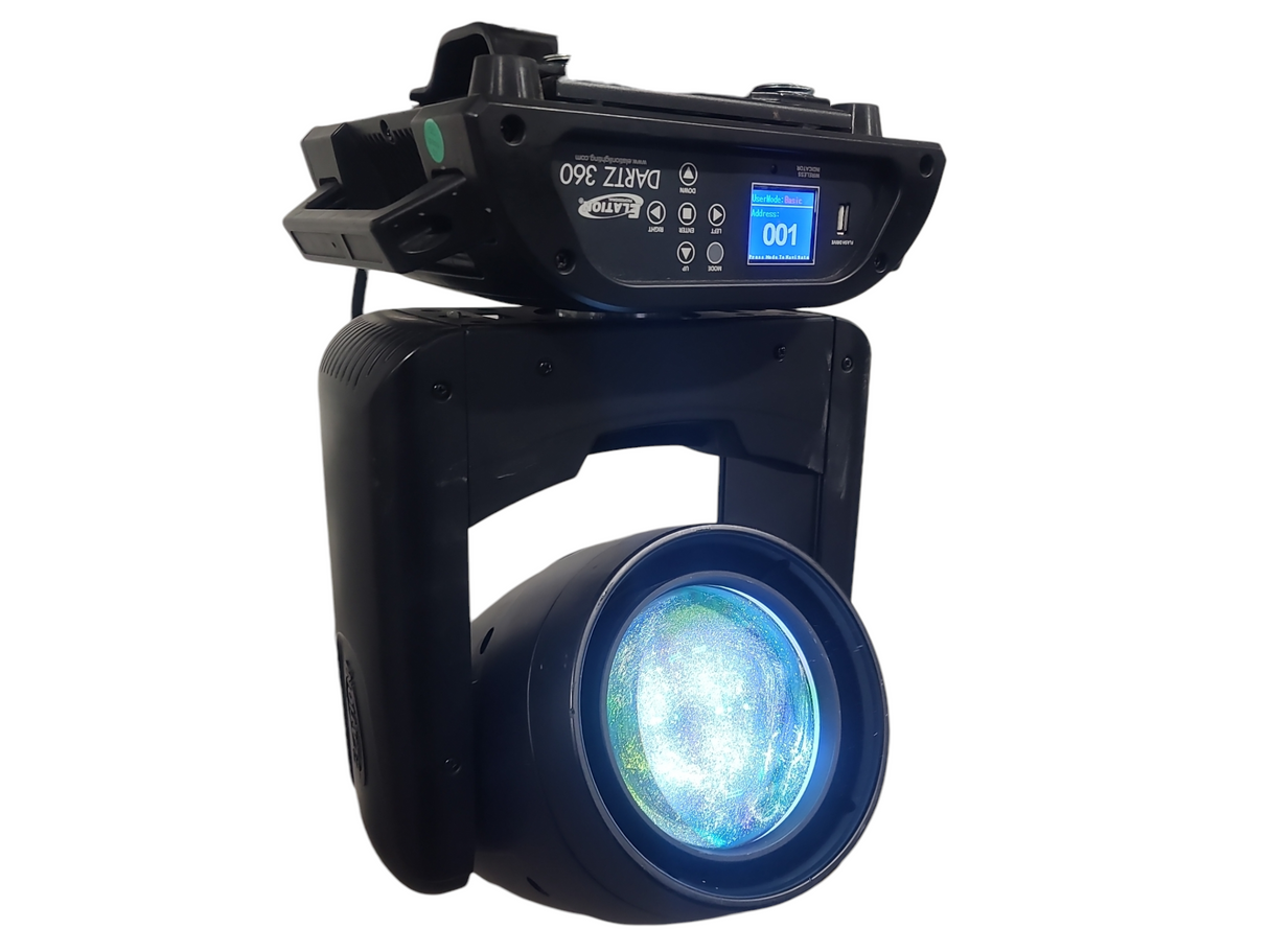 Elation DARTZ 360 50W RGB LED Moving Light (60 Lamp Hours)