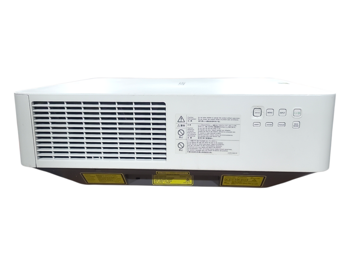 Sony VPL-FHZ65 6,000 Lumens WUXGA 3LCD (Lamp Hours 12745) Large Venue Projector