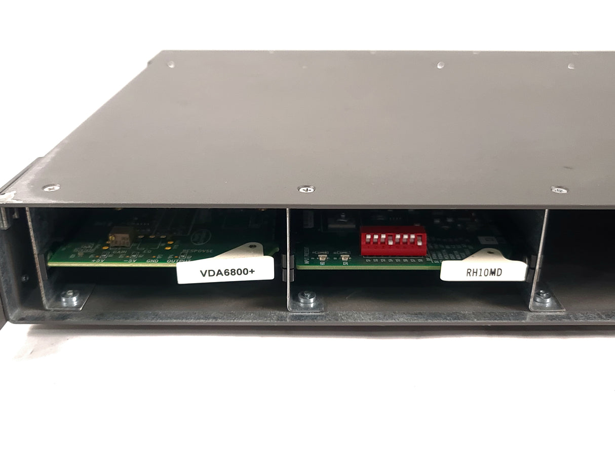 AJA FR1/FR1D Rackmount Frame w/ (2) Video Distribution Amplifier Card Slots