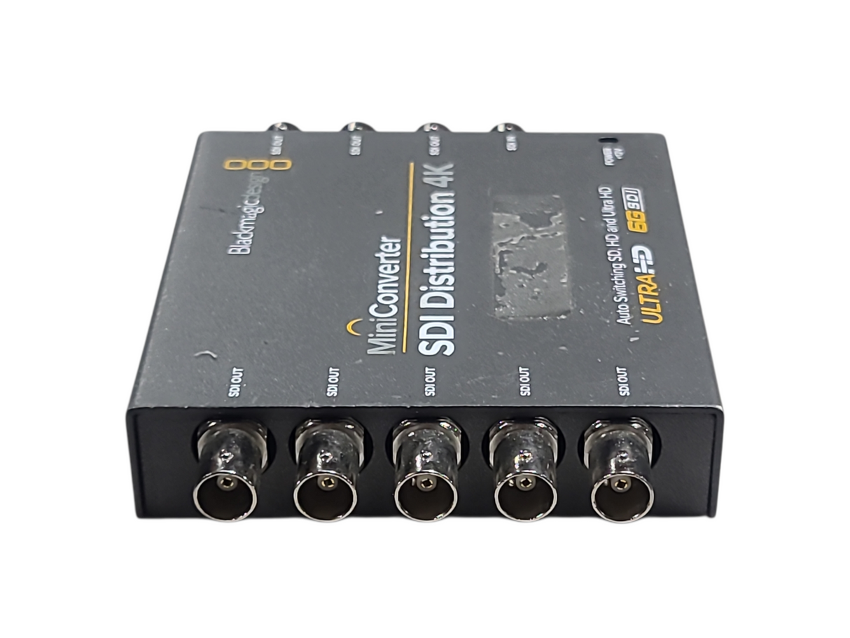 Blackmagic Design BMD-CONVMSDIDA4K Mini Converter SDI Distribution 4K w/ PSU