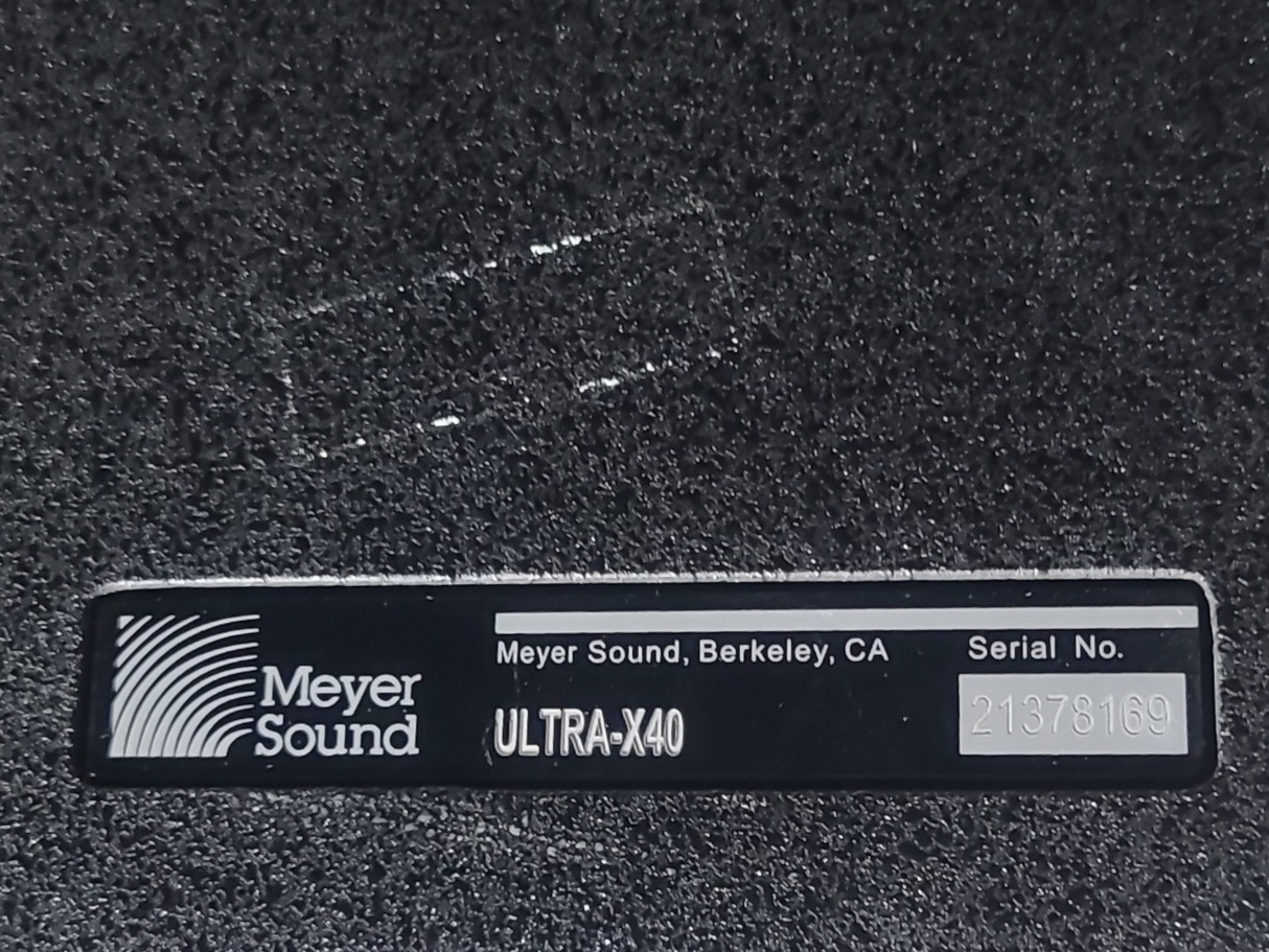 Meyer Sound ULTRA-X40 Wide Coverage Loudspeaker