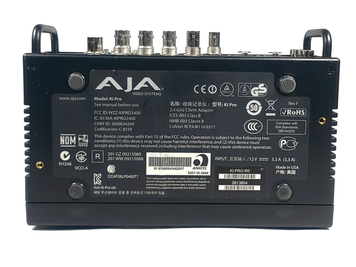 AJA Ki Pro Portable HD/SD Recorder and Player w/ 500GB KiStor Hard Drive