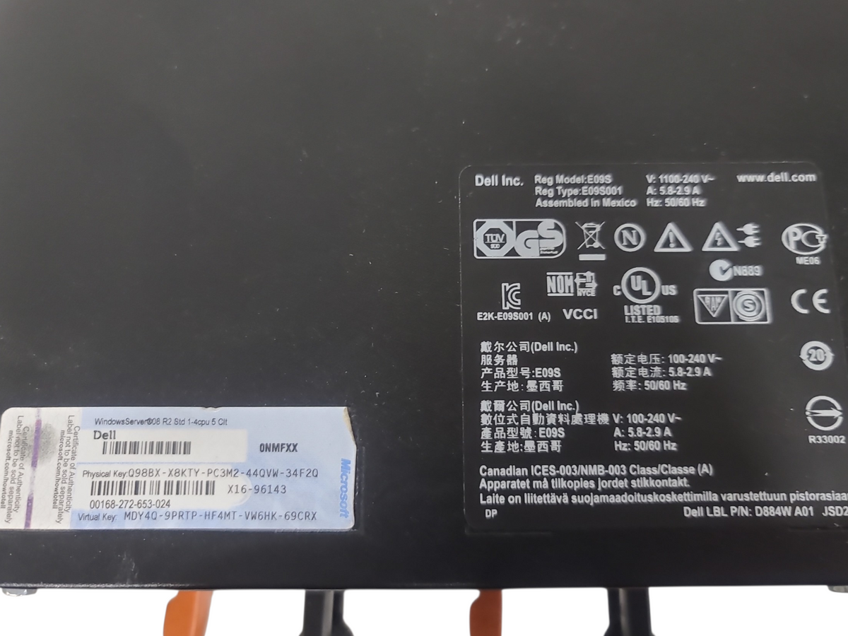Dell Poweredge T310 Tower Server Intel Xeon Quad Core 2.4ghz