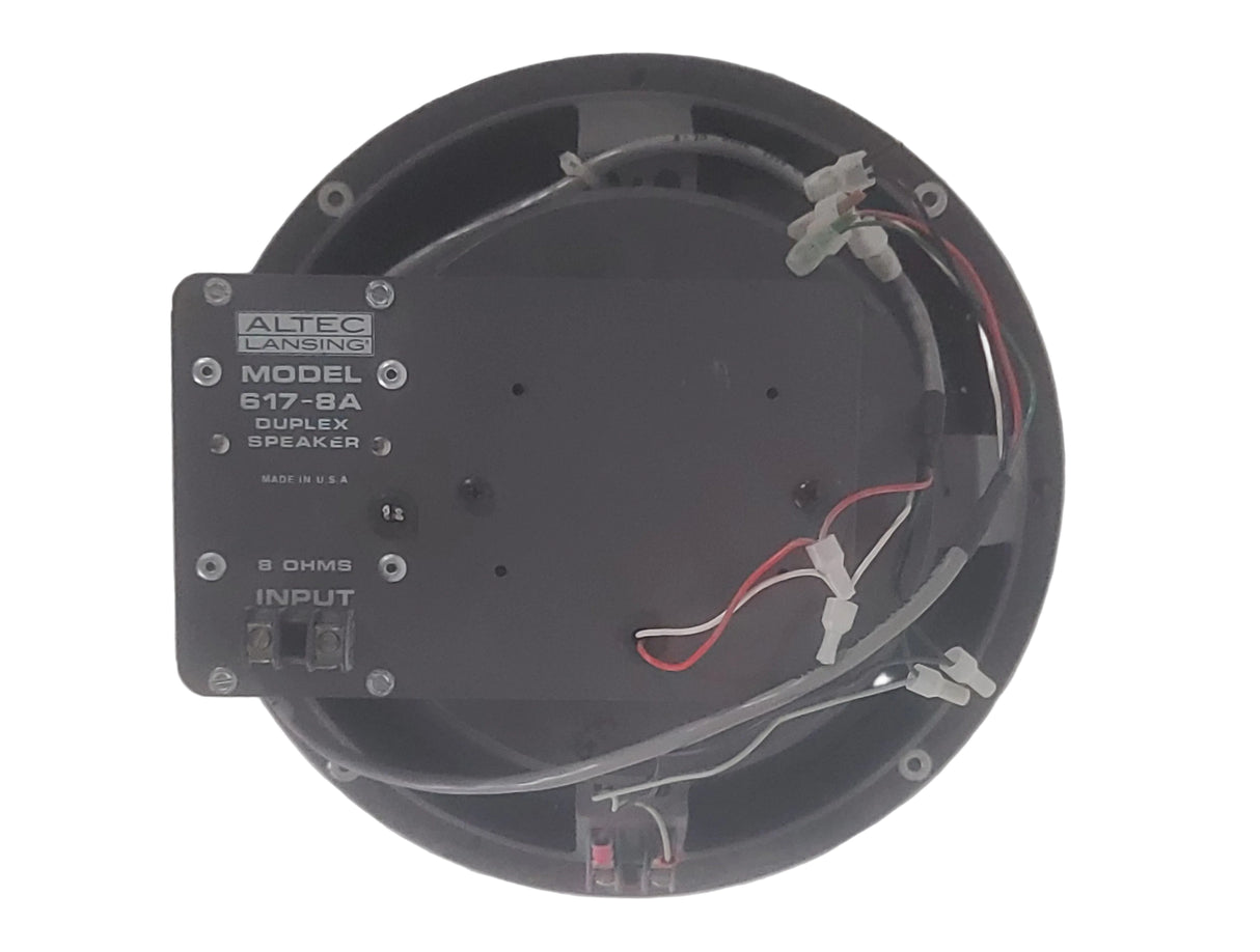 Altec Lansing 617-8A 12" 8 Ohm Duplex Ceiling Speaker Driver