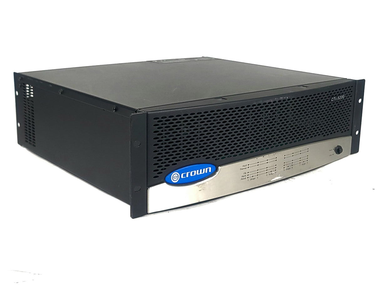 Crown Audio CTs 8200 8-Channel Power Amplifier (FOR PARTS)