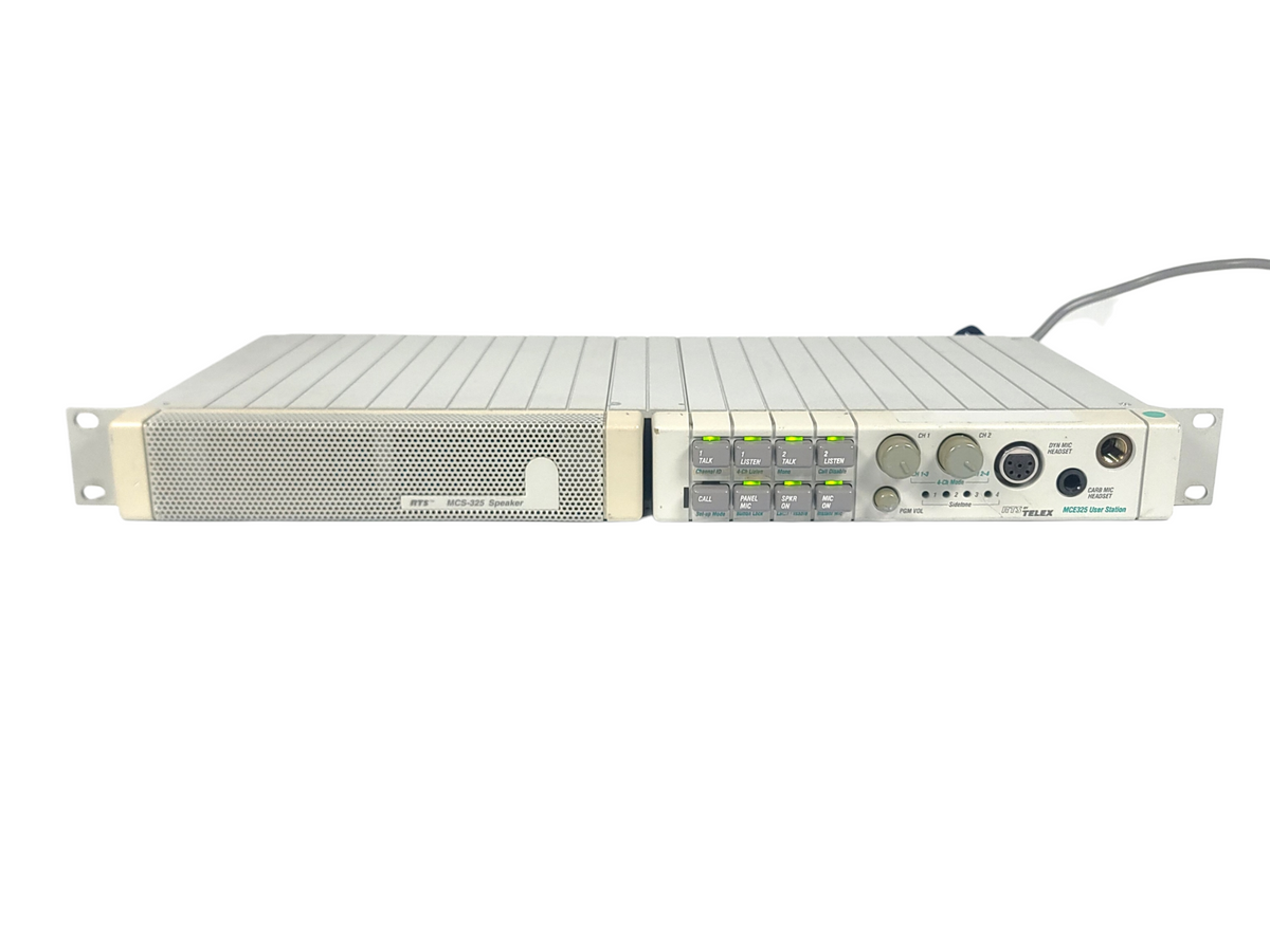 Telex MCE-325 User Station w/ RTS MCS-325 Speaker