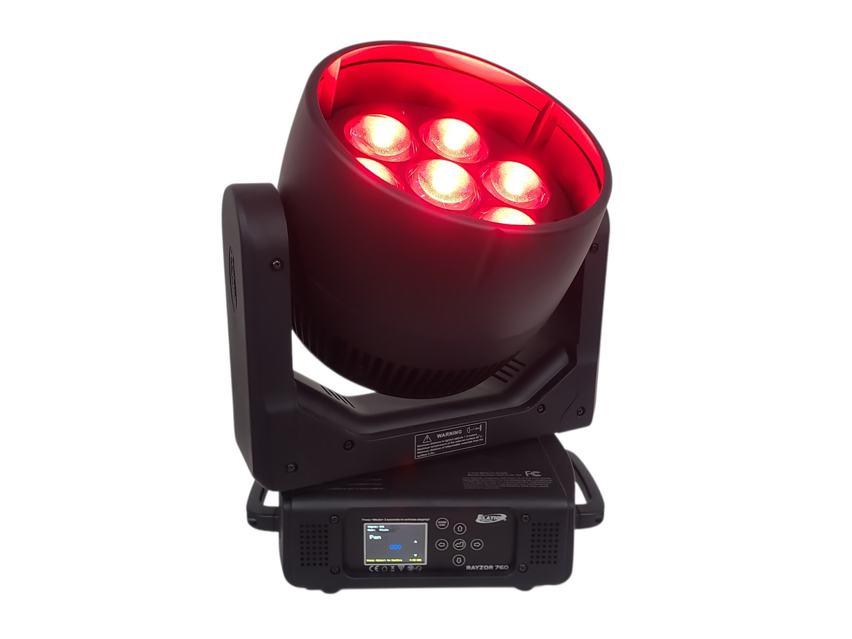 Elation RAYZOR 760 7x 60W RGBW LED Wash Fixture