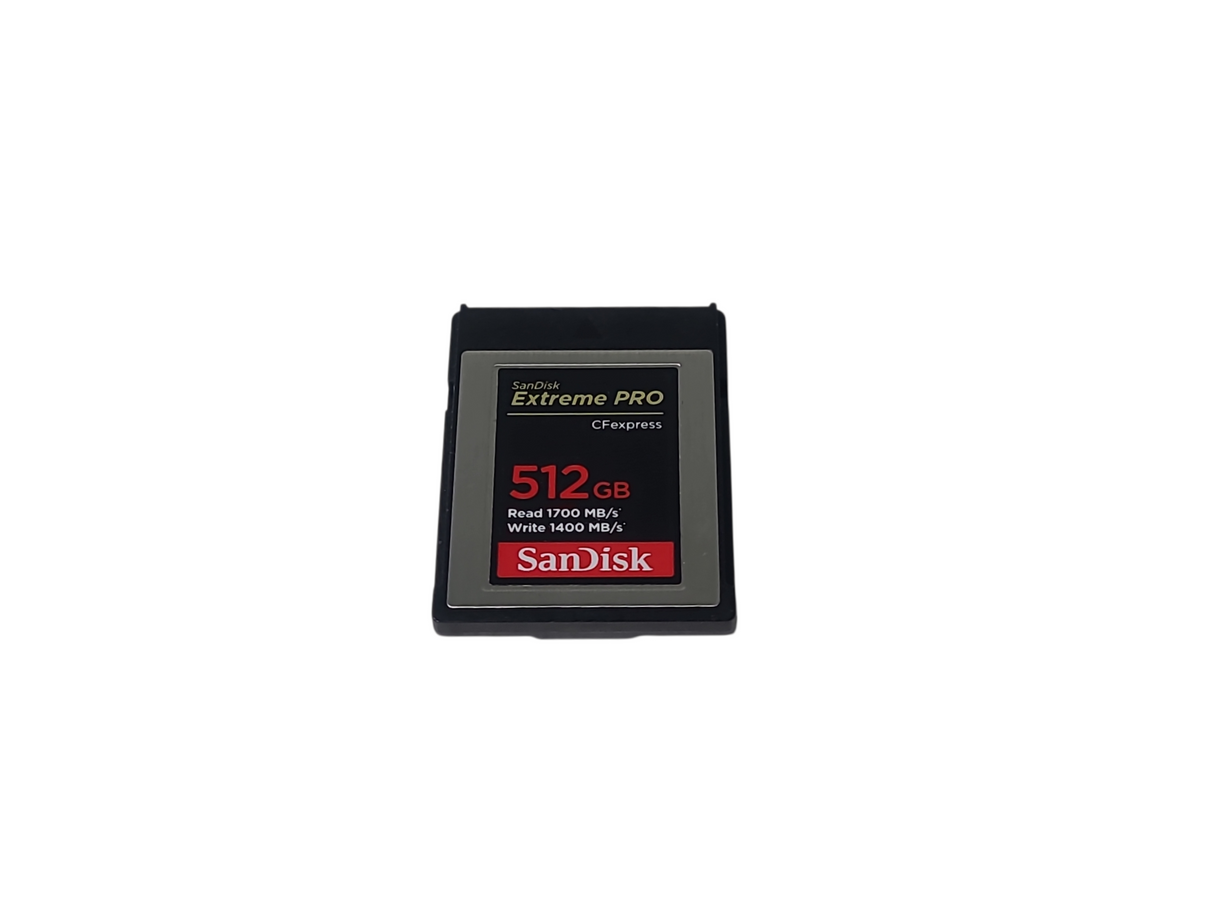 SanDisk 512GB Extreme PRO CFexpress Type B Memory Card