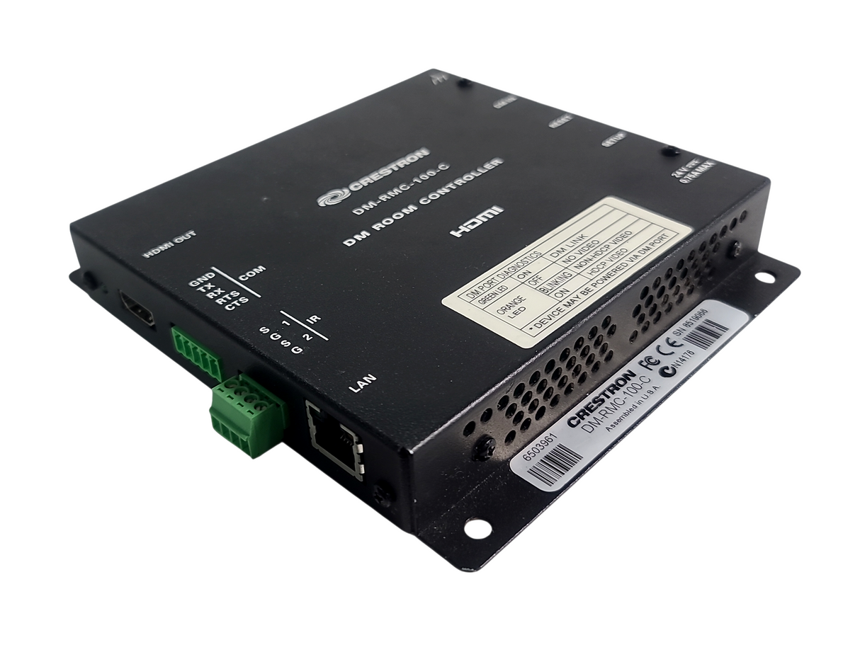 Crestron DM-RMC-100-C DM Room Controller & DigitalMedia 8G+ Receiver