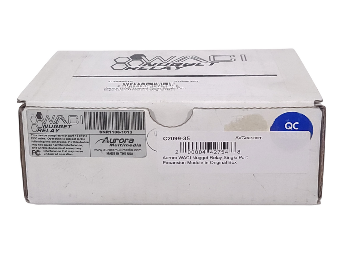 Aurora WACI Nugget Relay Single Port Expansion Module in Original Box