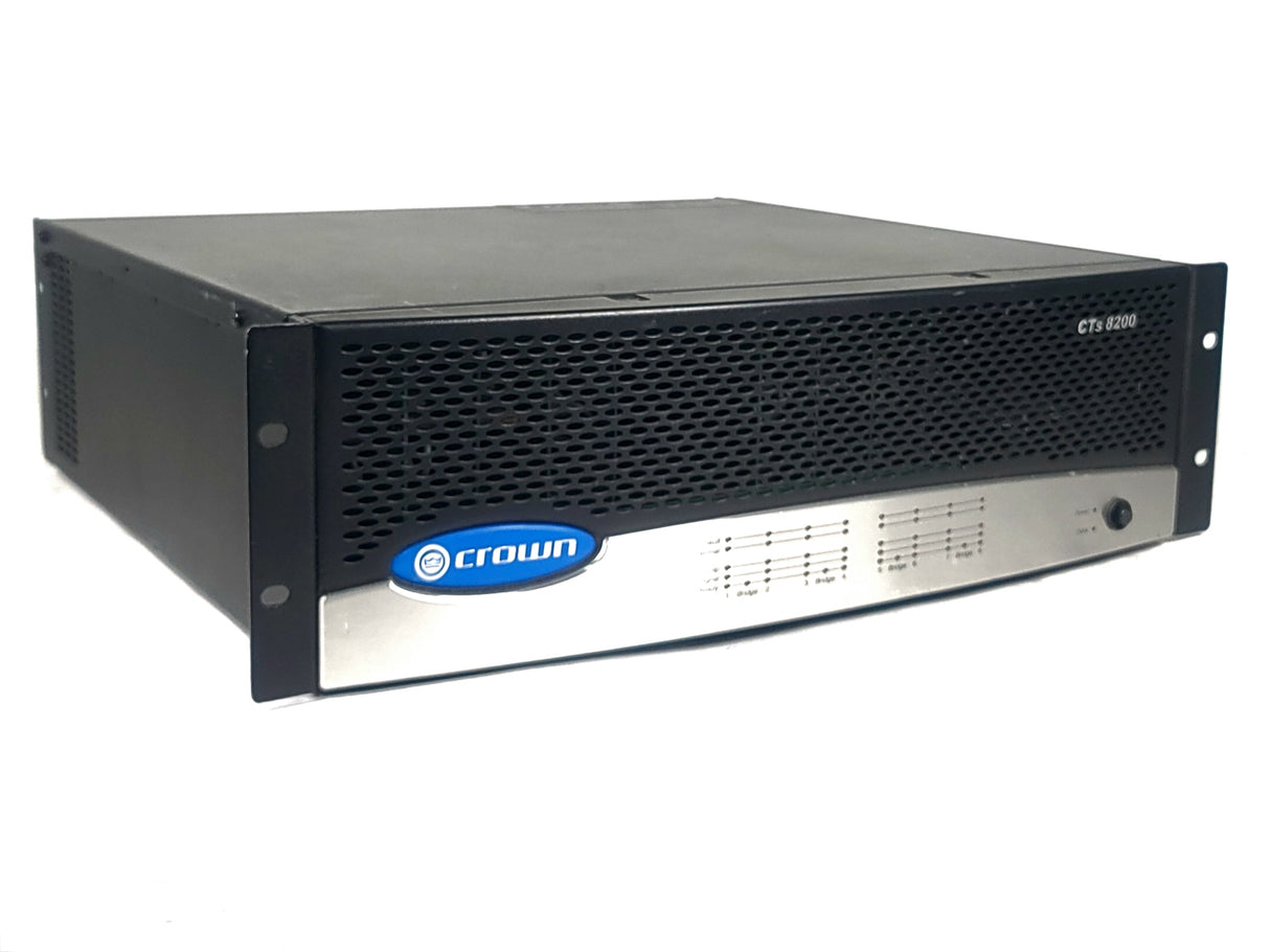 Crown Audio CTs 8200 8-Channel Power Amplifier (FOR PARTS)