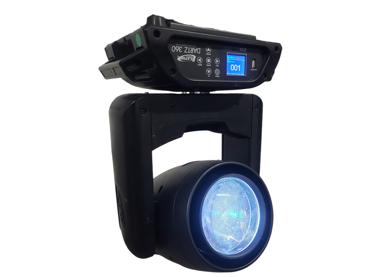 Elation DARTZ 360 50W RGB LED Moving Light (19 Lamp Hours)