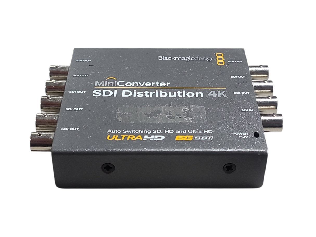 Blackmagic Design BMD-CONVMSDIDA4K Mini Converter SDI Distribution 4K w/ PSU