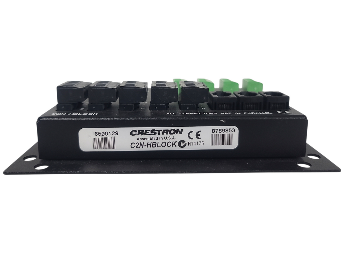 Crestron C2N-HBLOCK Multi-type Cresnet Distribution Block / 5 Connectors