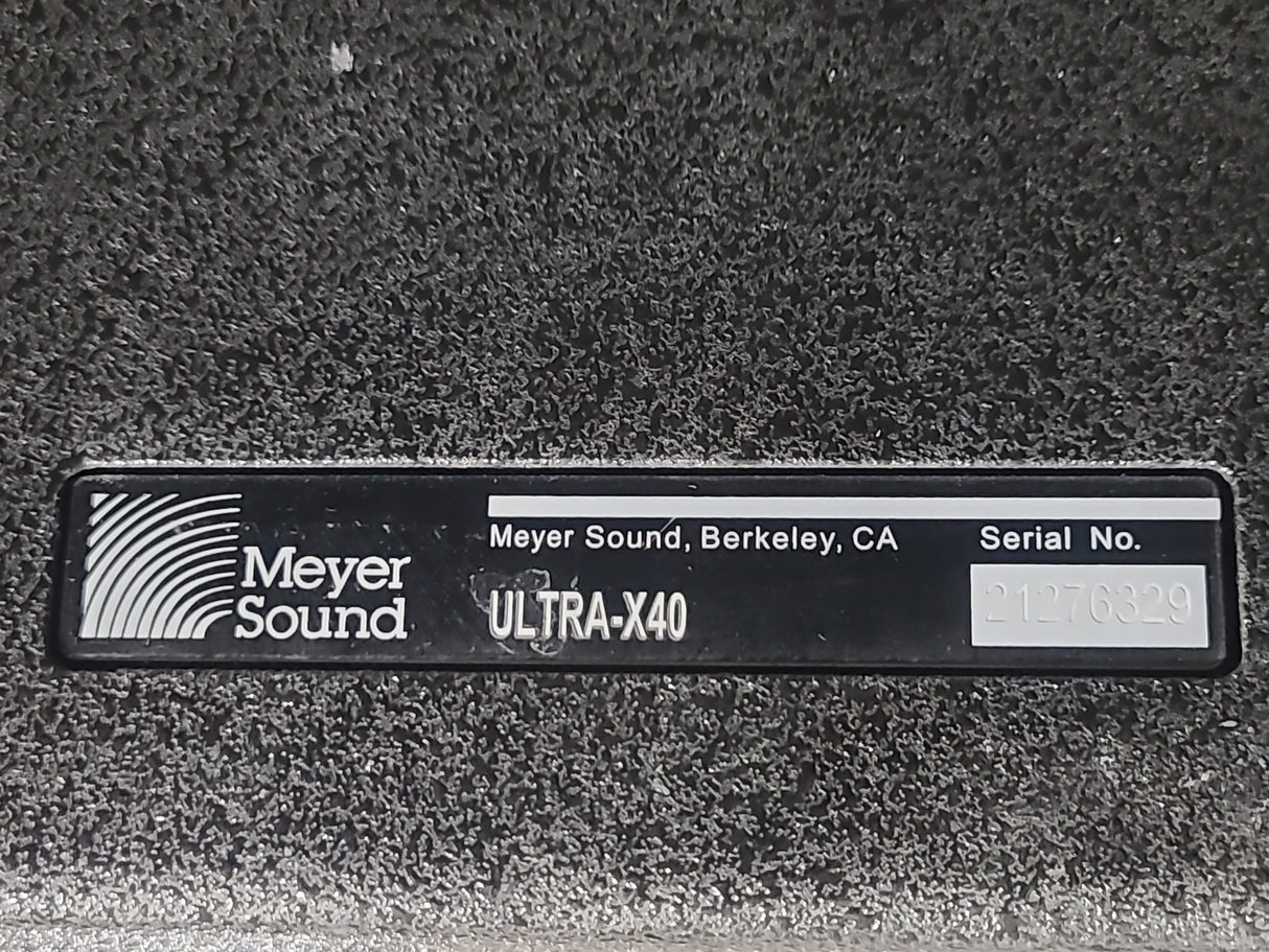 Meyer Sound ULTRA-X40 Wide Coverage Loudspeaker