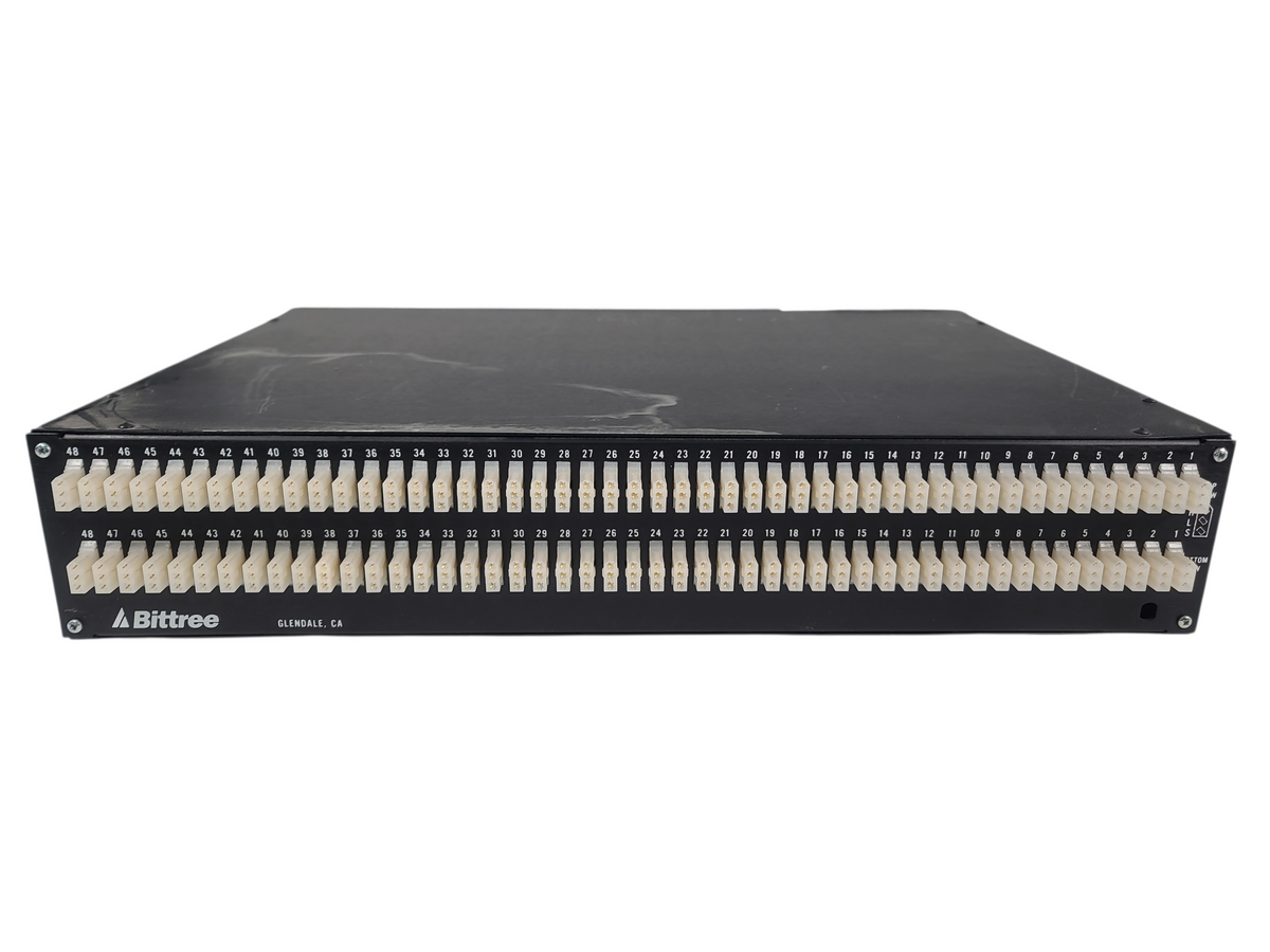 Bittree B96DC-FNALT/E3 M2OU7B 2x48 2RU TT Patchbay