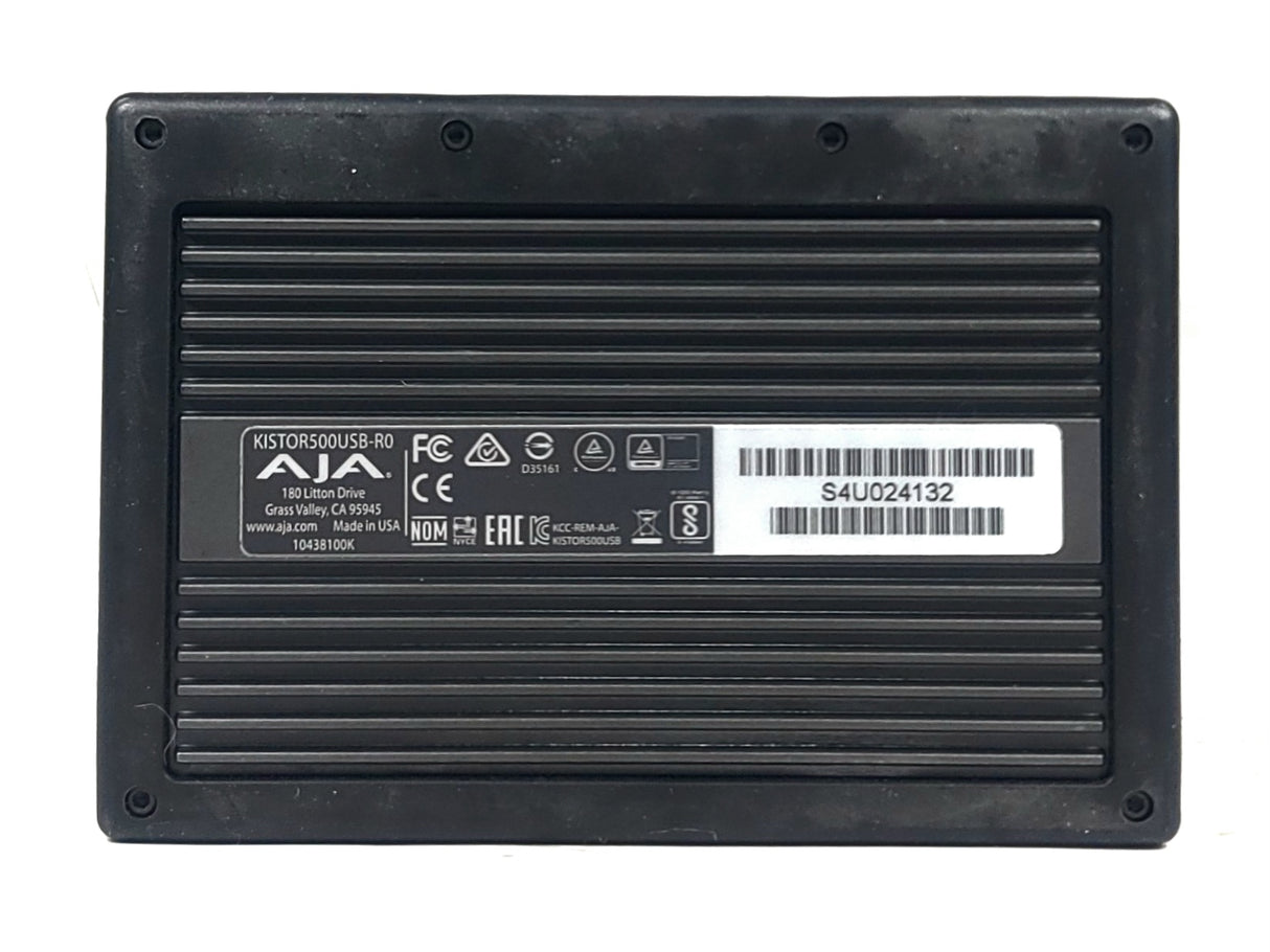 AJA KI-STOR500-R0 500GB KiStor Solid State Drive for Ki Pro