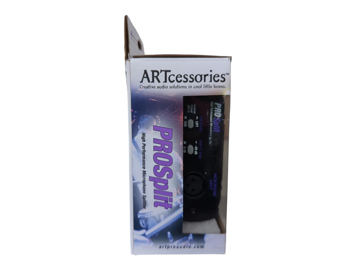 ARTcessories PROSplit High Performance Microphone Splitter in Original Box