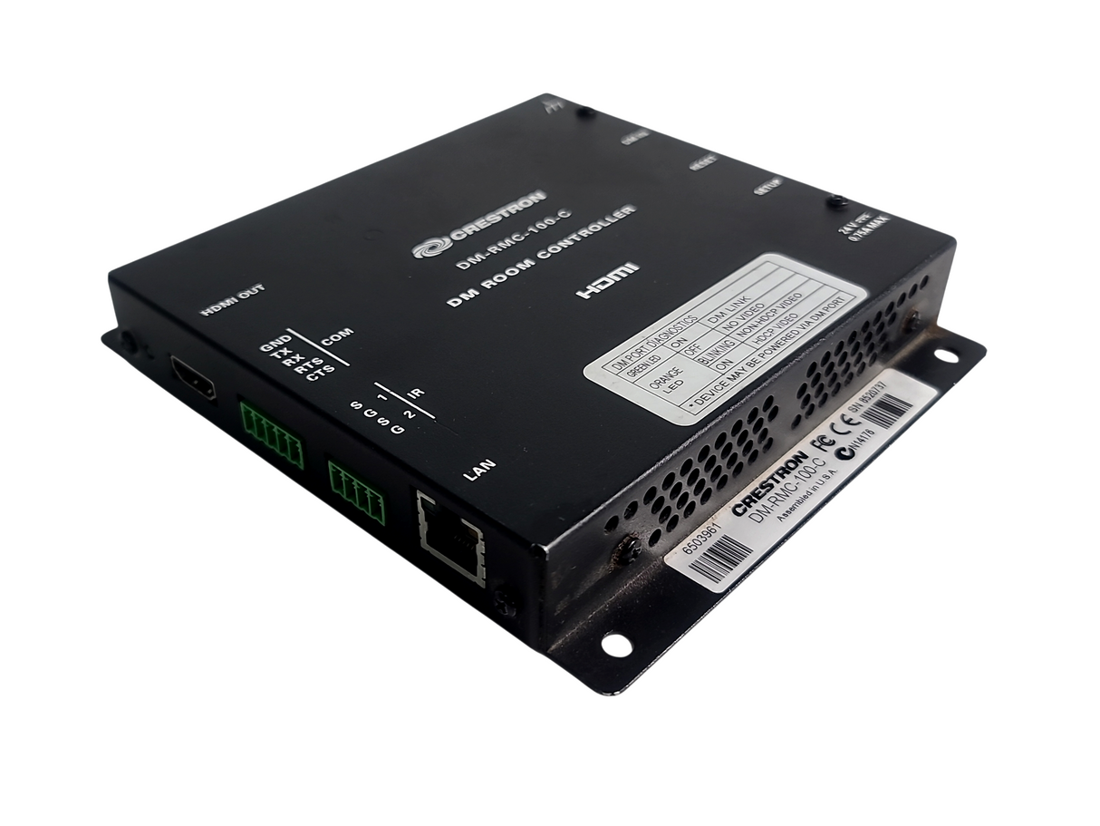 Crestron DM-RMC-100-C DM Room Controller & DigitalMedia 8G+ Receiver