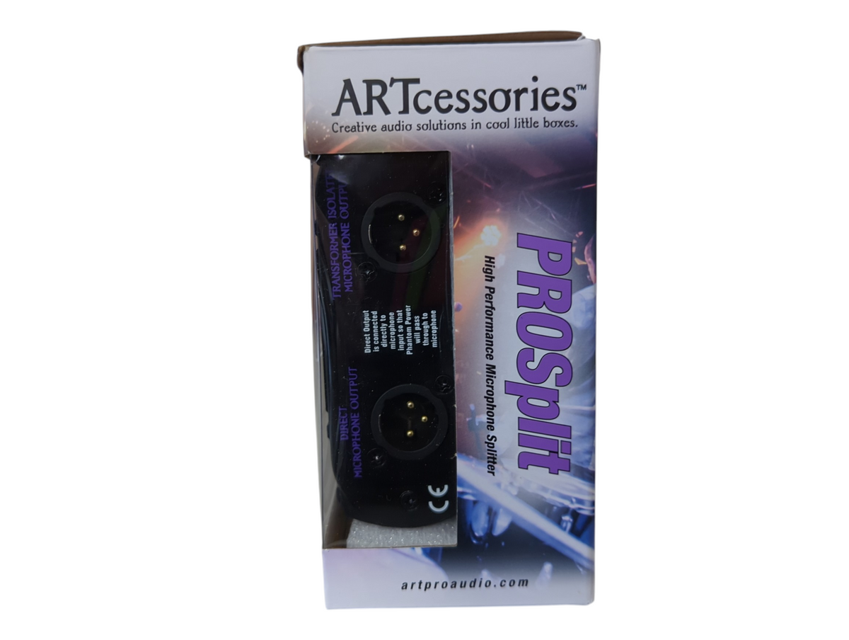ARTcessories PROSplit High Performance Microphone Splitter in Original Box