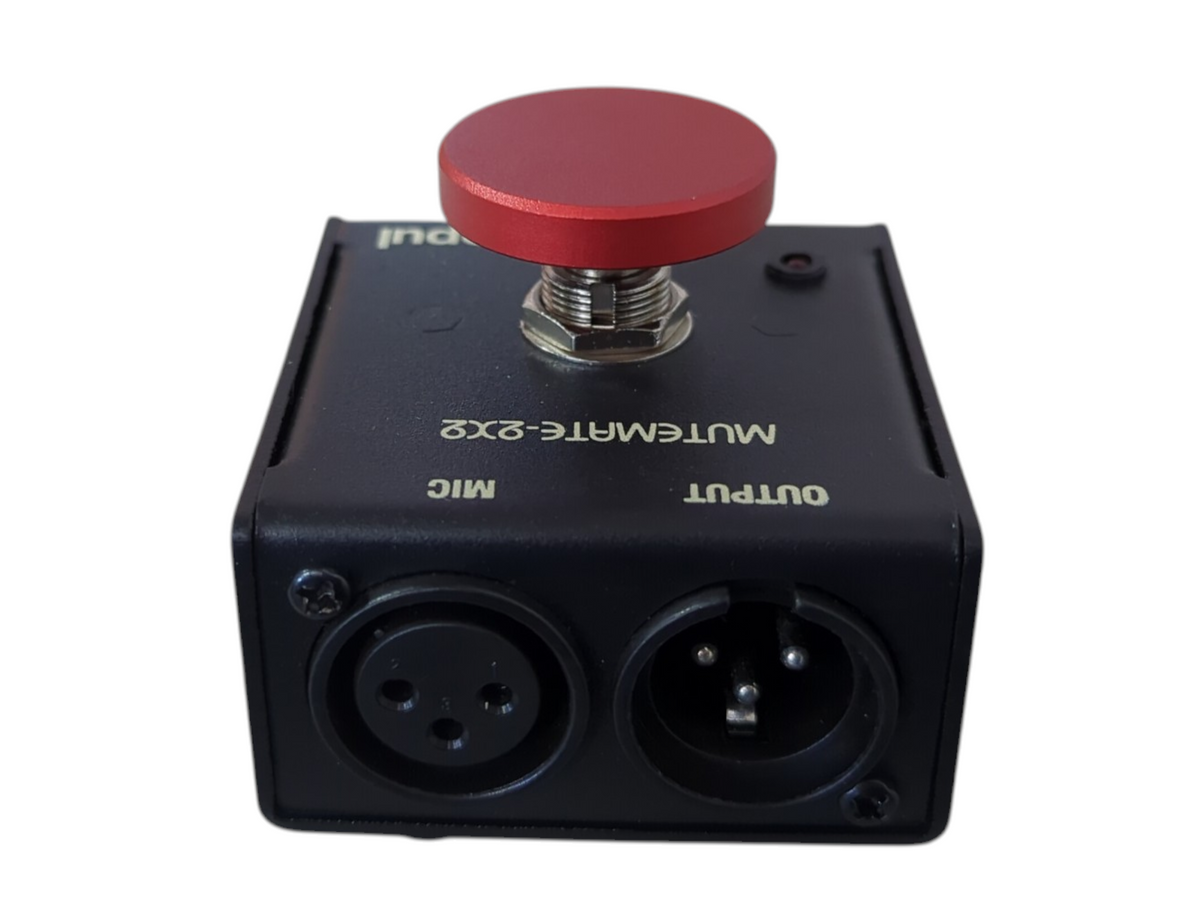 Kopul MuteMate-2x2 Microphone Mute/Talk Switch in Original Box