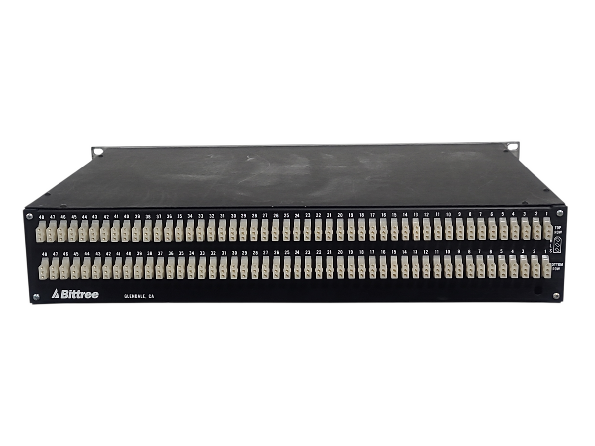 Bittree B96DC-FNALT/E3 M2OU7B 2x48 2RU TT Patchbay
