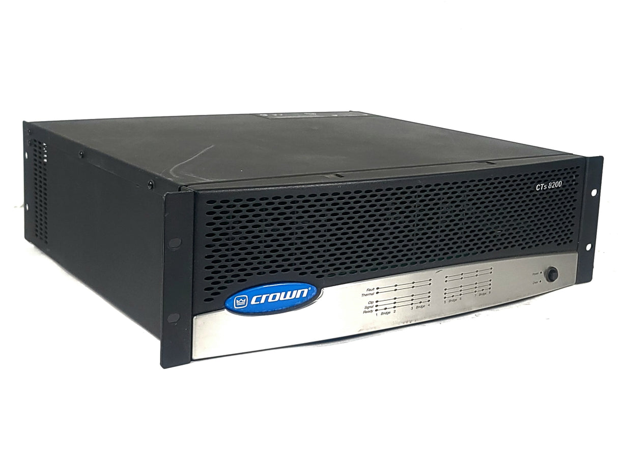 Crown Audio CTs 8200 8-Channel Power Amplifier (FOR PARTS)