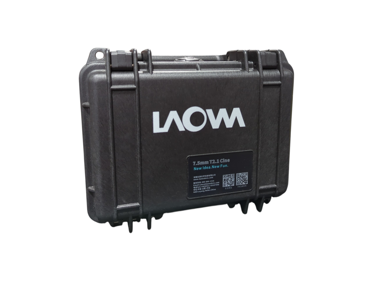 Laowa 7.5mm T2.1 Cine - Micro Four Thirds Fit w/ Pelican Case