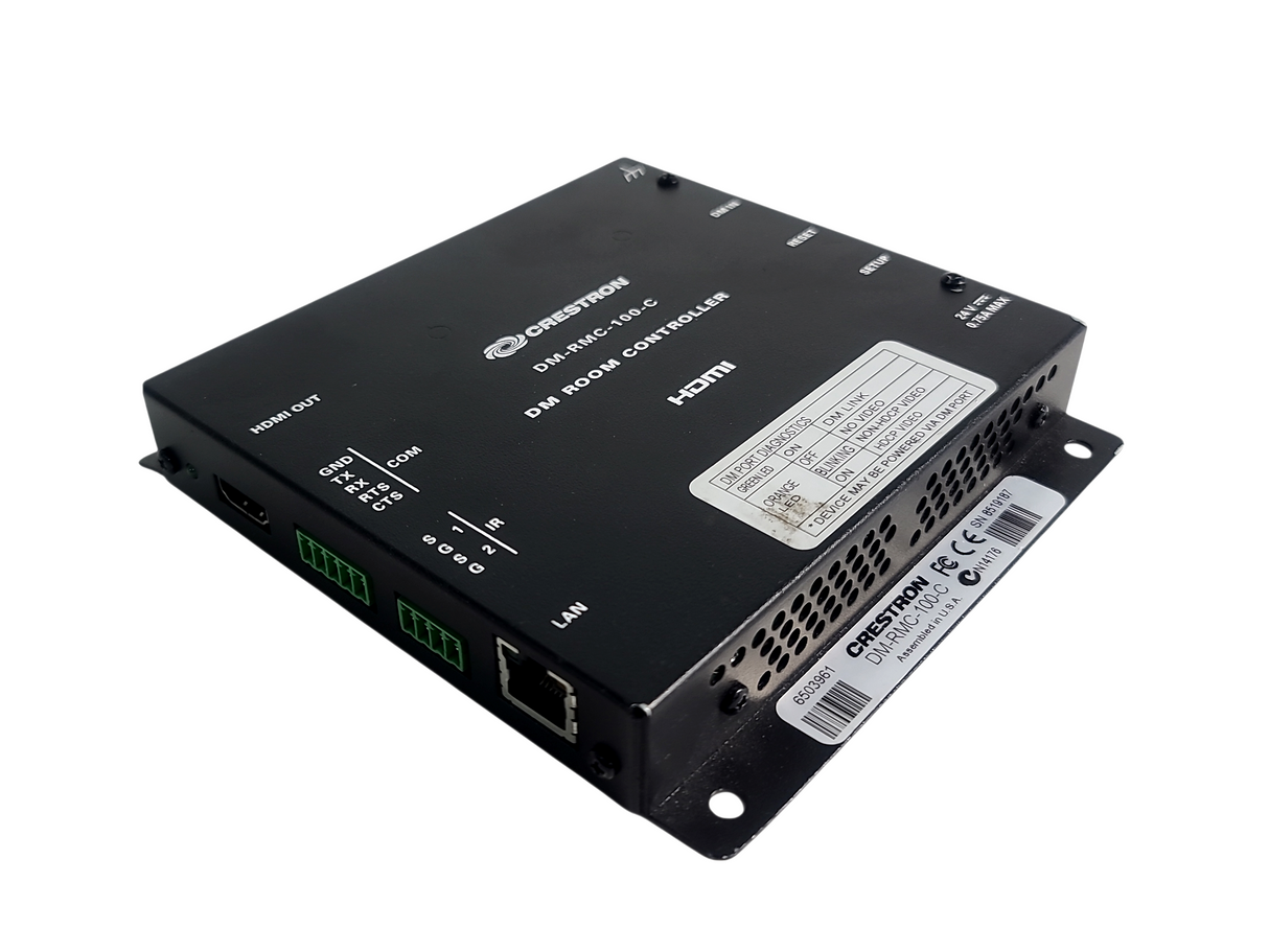Crestron DM-RMC-100-C DM Room Controller & DigitalMedia 8G+ Receiver