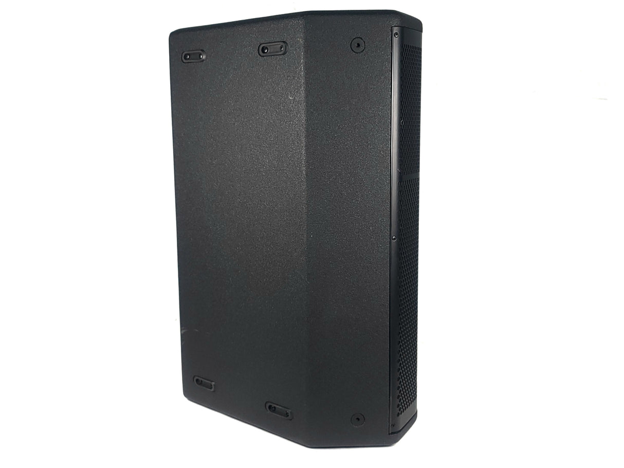 (2) JBL PRX615M 15-inch Two-Way Self-Powered Speakers in Wheeled Road Case