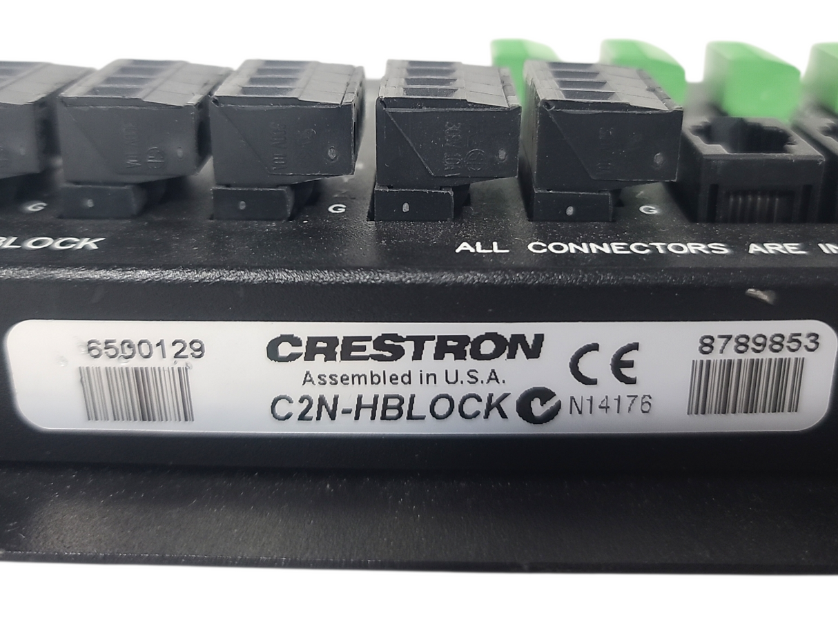 Crestron C2N-HBLOCK Multi-type Cresnet Distribution Block / 5 Connectors