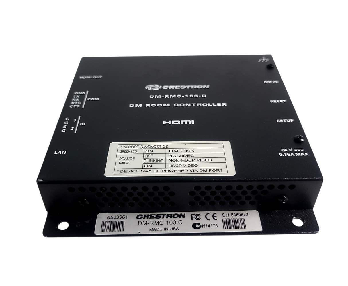 Crestron DM-RMC-100-C DM Room Controller & DigitalMedia 8G+ Receiver