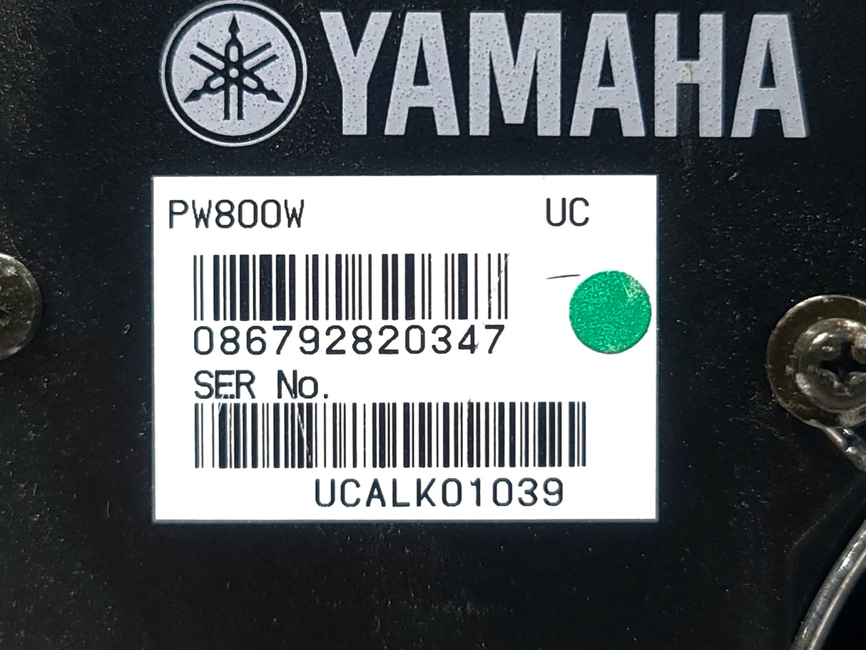 Yamaha PW800W Power Supply w/ 4' 24-Pin Cable