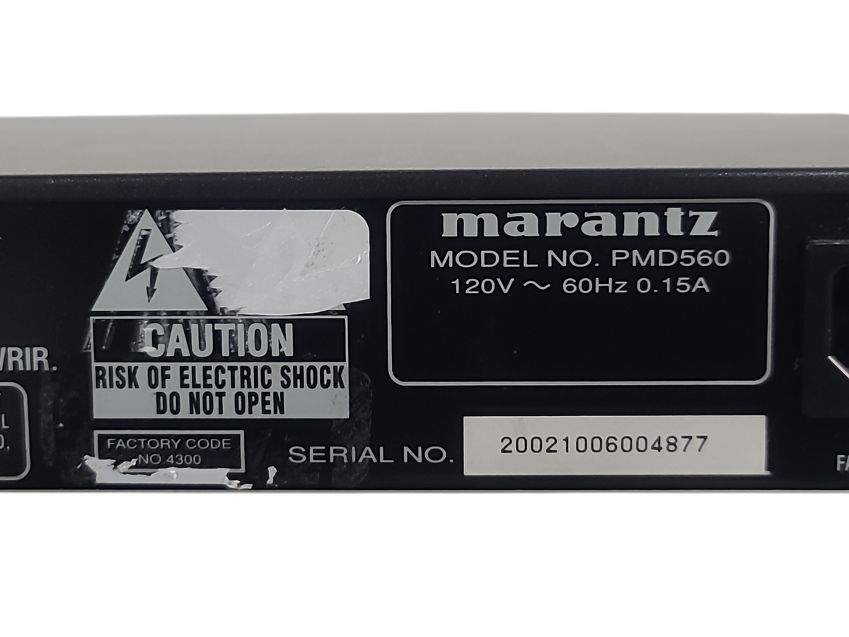 Marantz Professional PMD560 Solid-state Recorder