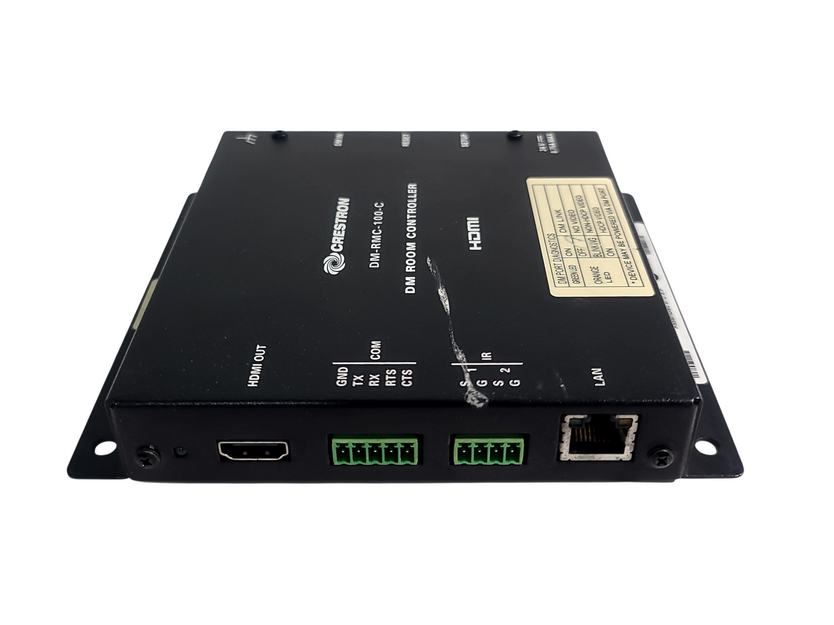Crestron DM-RMC-100-C DM Room Controller & DigitalMedia 8G+ Receiver