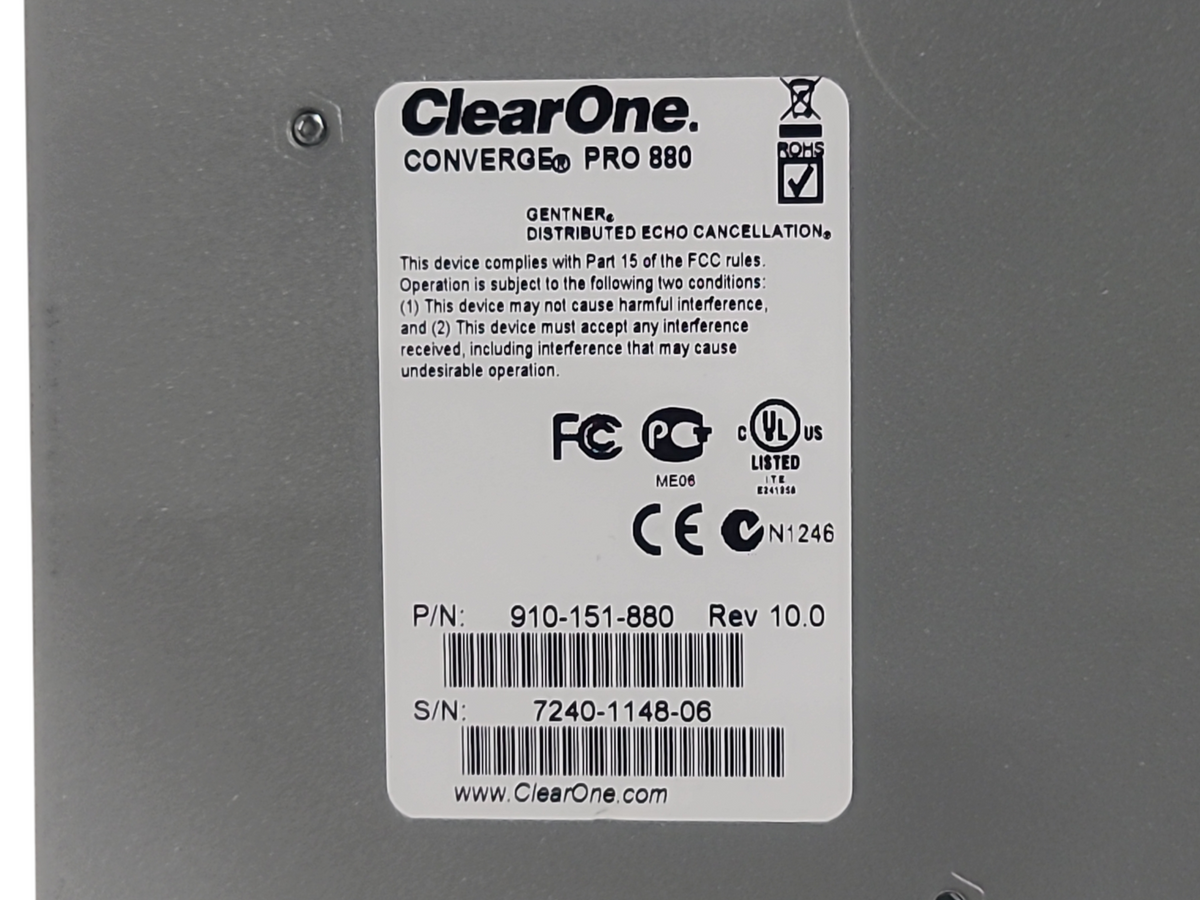 Clearone Converge Pro 880