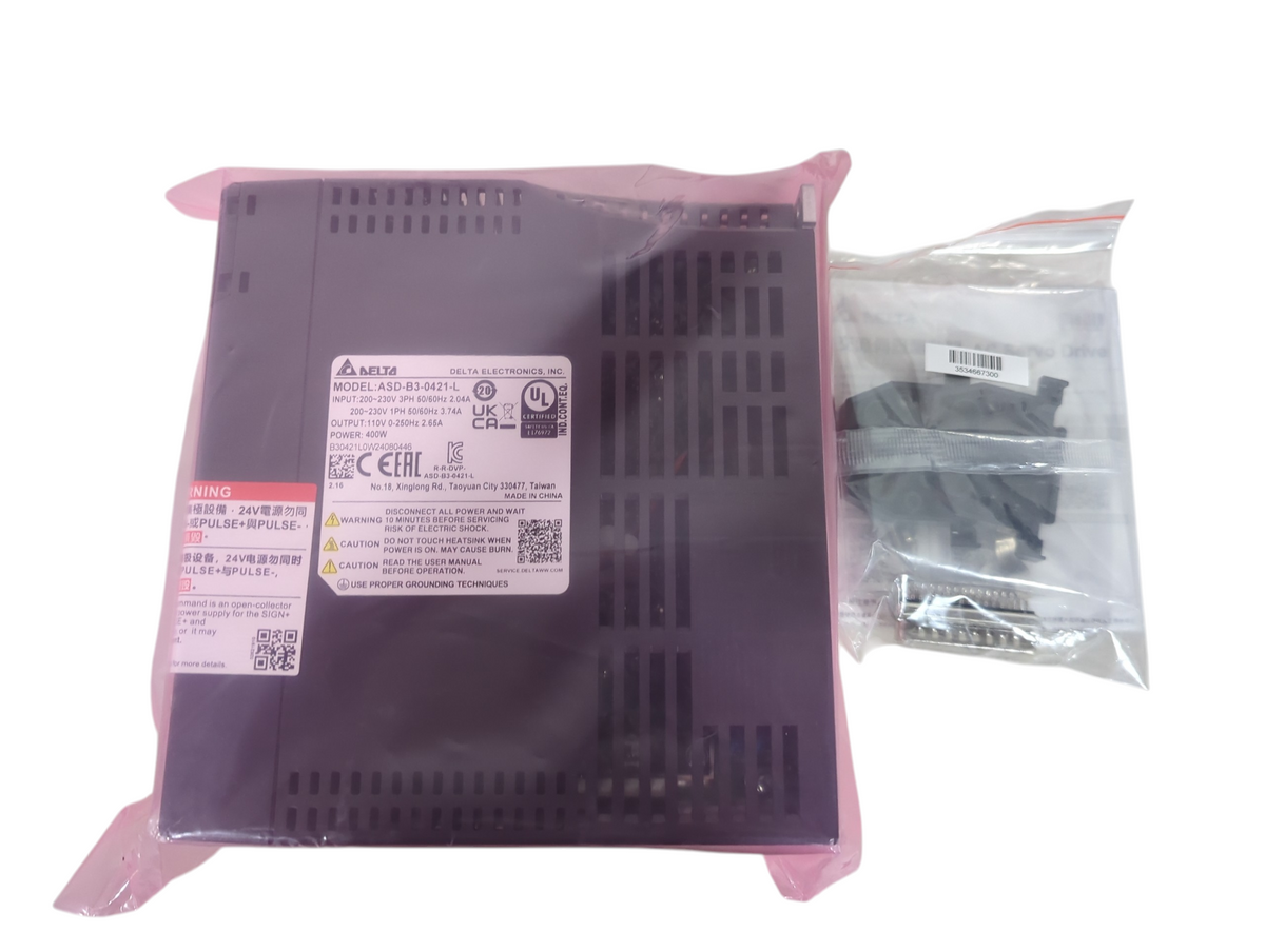 Delta ASD-B3-0421-L Servo Drive In Original Packaging