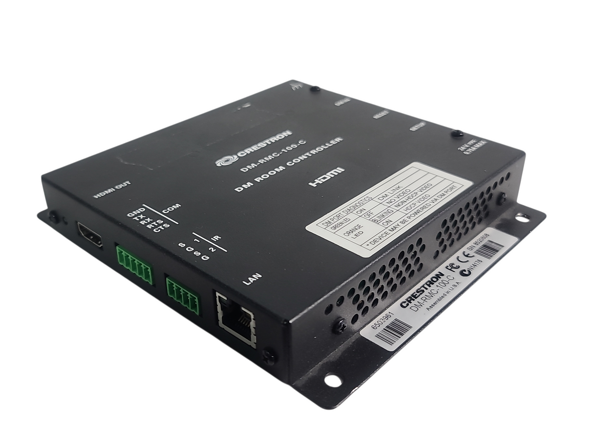 Crestron DM-RMC-100-C DM Room Controller & DigitalMedia 8G+ Receiver