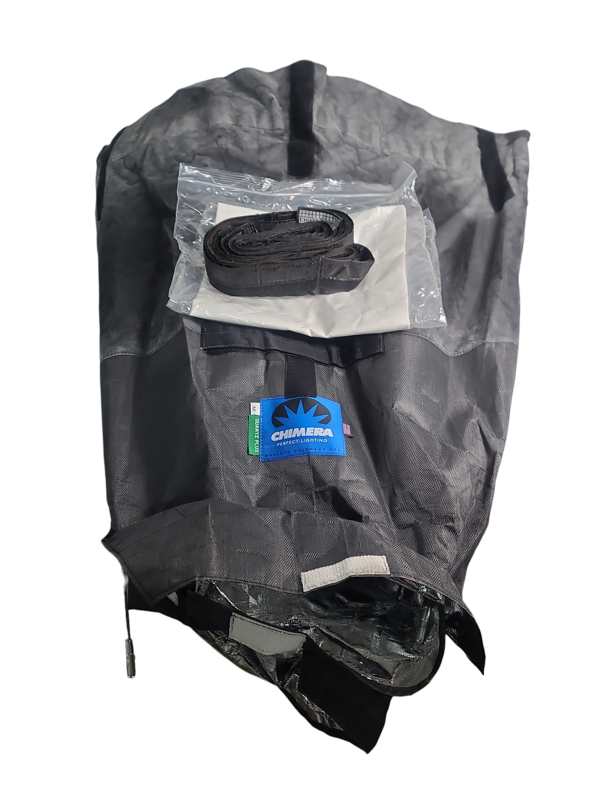 Chimera Quartz Plus One M w/ 3530 36 x 48" Soft Egg Crate 40°Fabric Grid in Soft Carry Bag