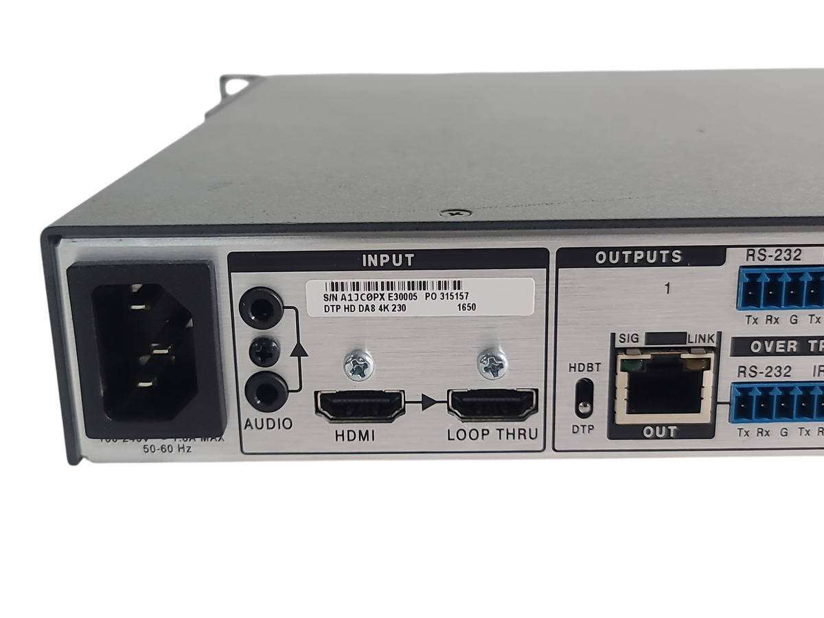 Extron DTP HD DA8 SERIES Distribution Amplifier
