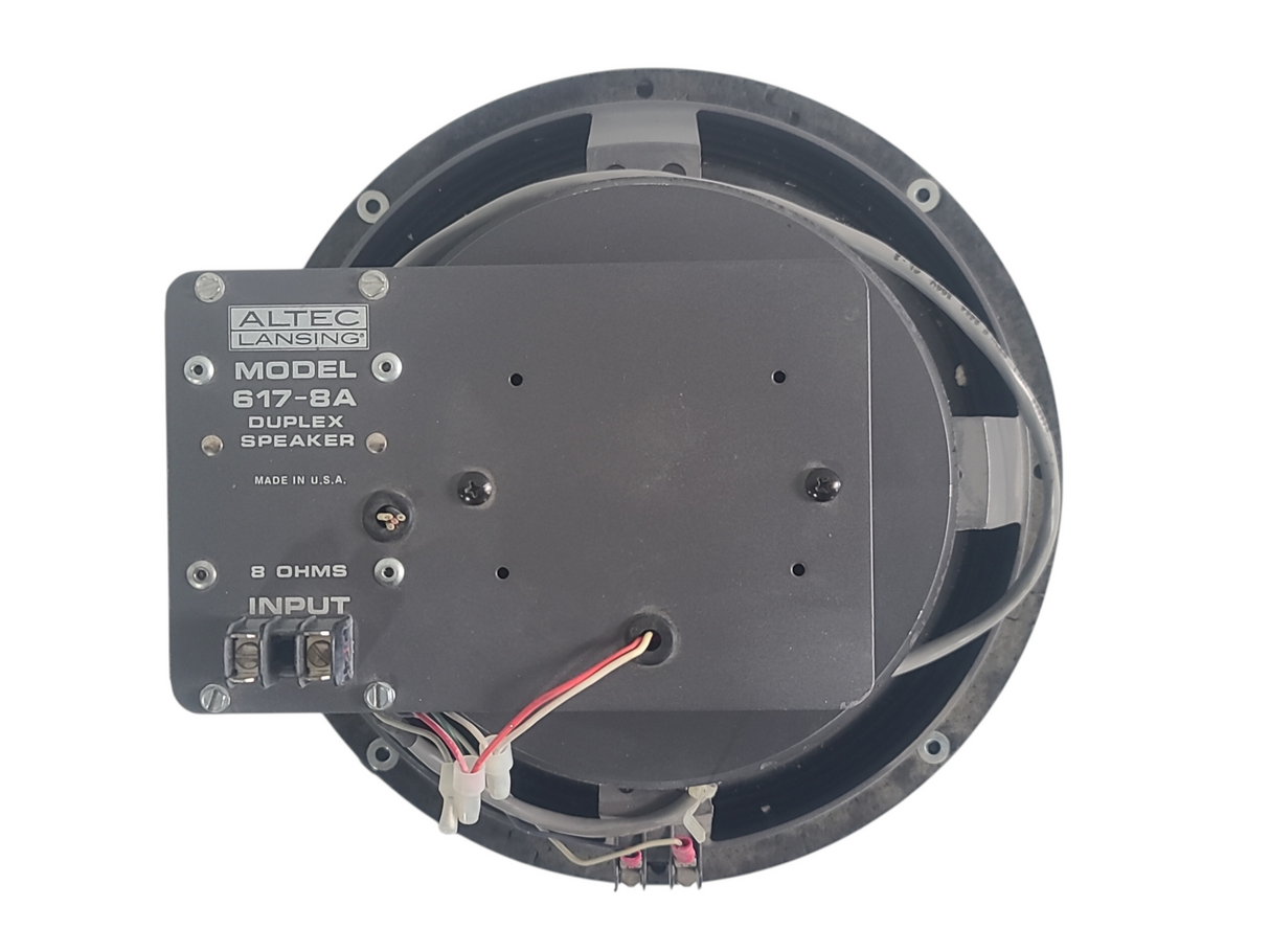 Altec Lansing 617-8A 12" 8 Ohm Duplex Ceiling Speaker Driver