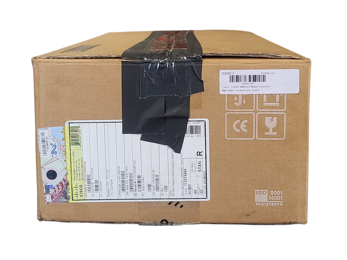 Cisco - CS-KIT-MINI-K9 Webex Room Kit Mini Video Conferencing System (Open Box)