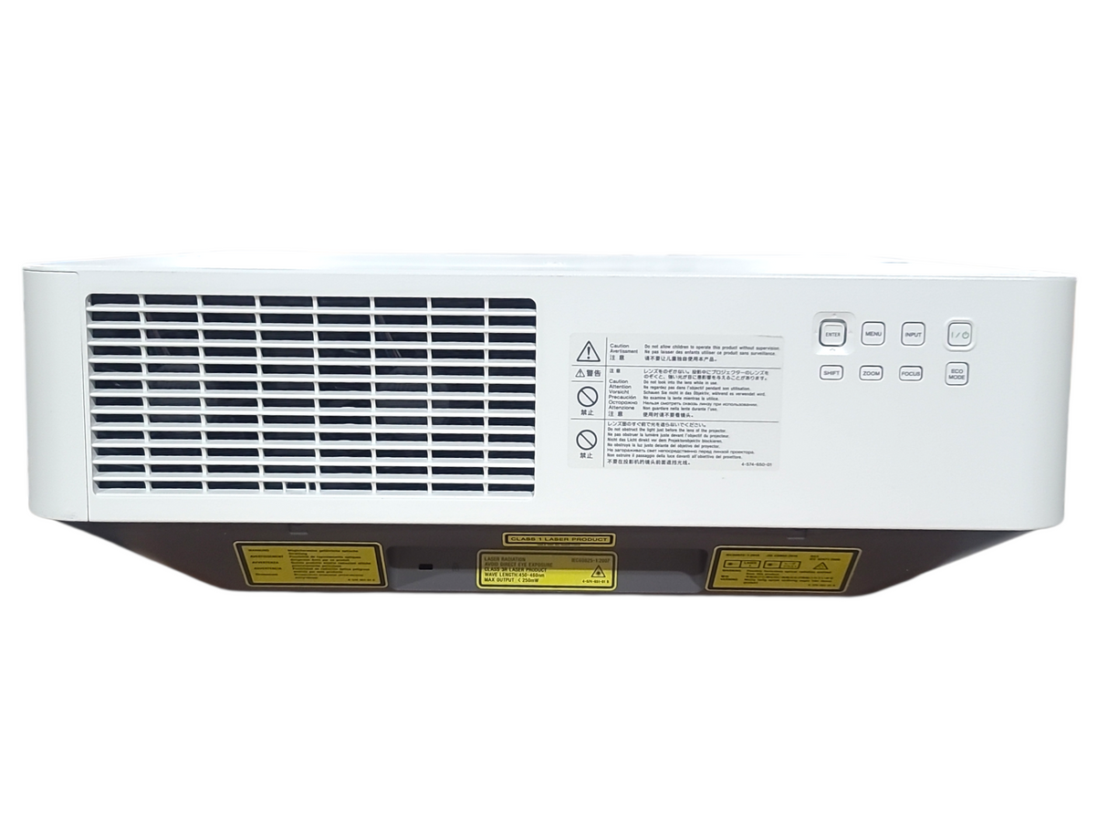 Sony VPL-FHZ65 6,000 Lumens WUXGA 3LCD (Lamp Hours 12939) Large Venue Projector