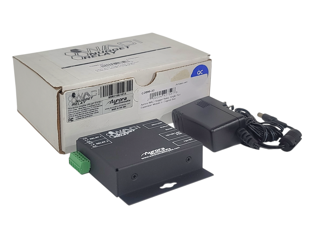Aurora WACI Nugget Relay Single Port Expansion Module in Original Box