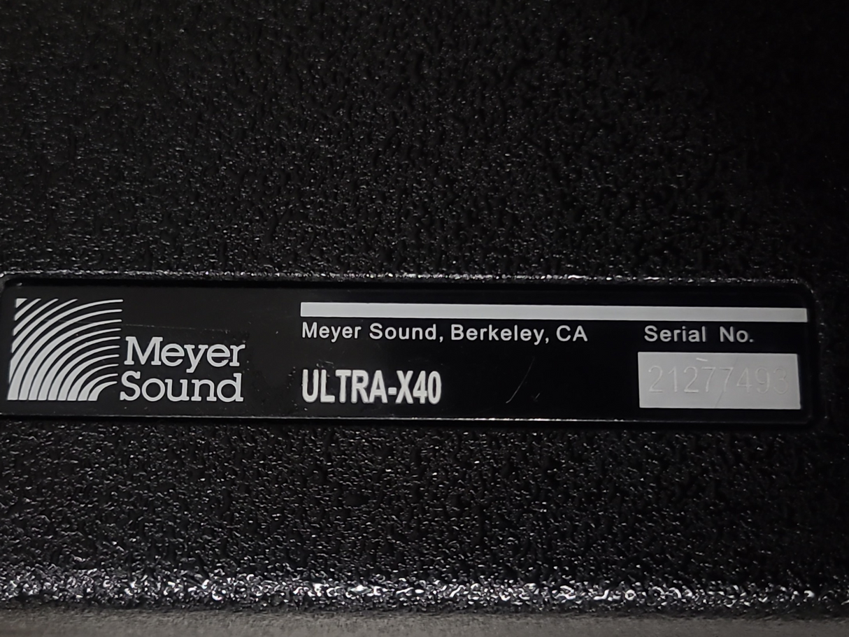 Meyer Sound ULTRA-X40 Wide Coverage Loudspeaker