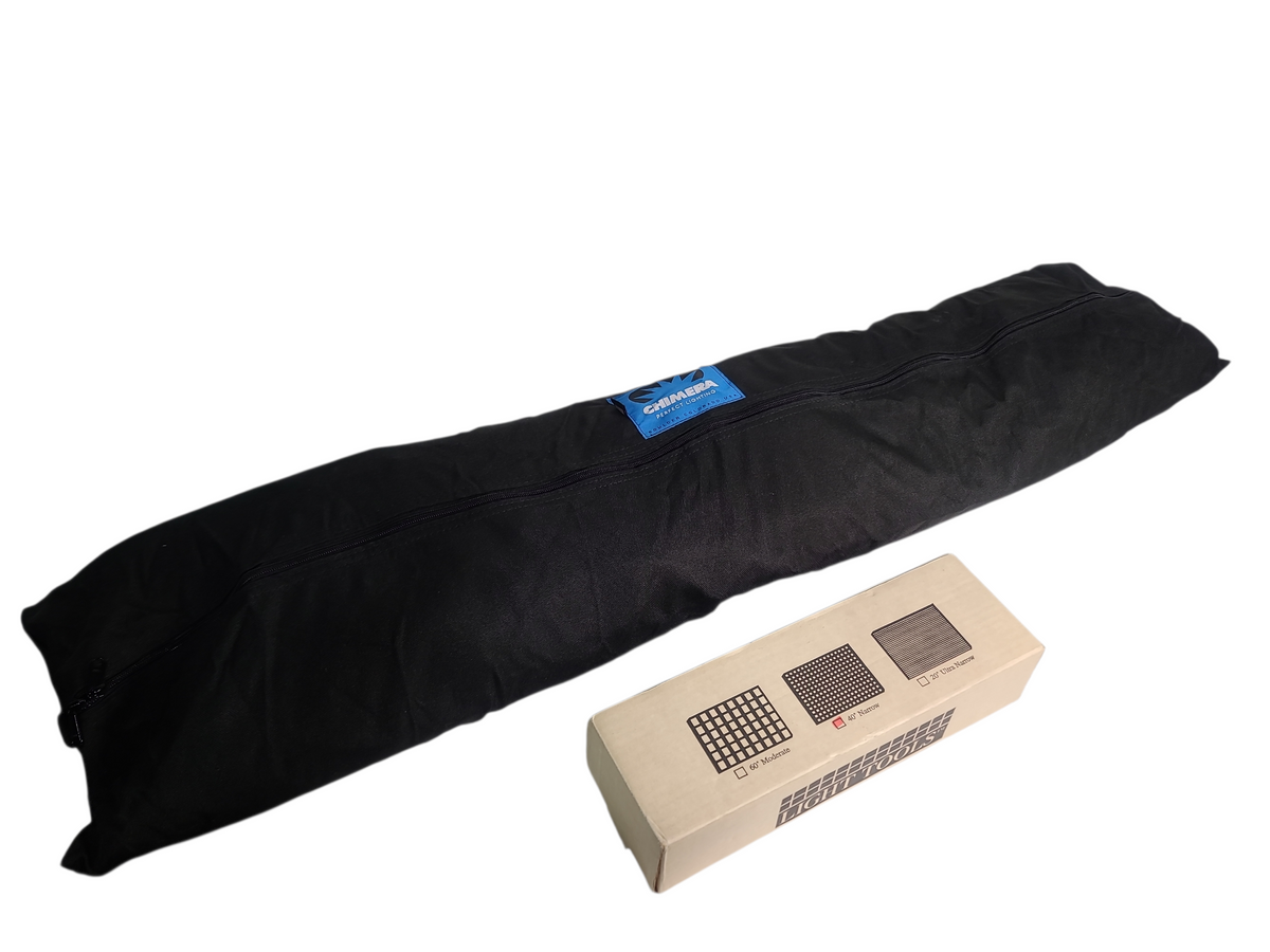 Chimera Quartz Plus One M w/ 3530 36 x 48" Soft Egg Crate 40°Fabric Grid in Soft Carry Bag