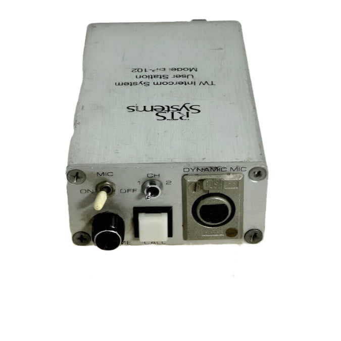 RTS BP 102 2-Ch TW Intercom Portable Belt Pack User Station