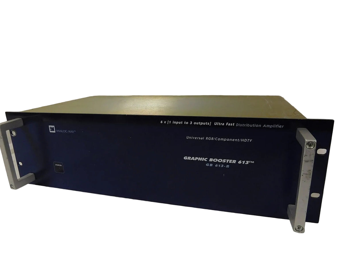 analog way amplifier|Graphic Booster 613|Graphic Booster 613