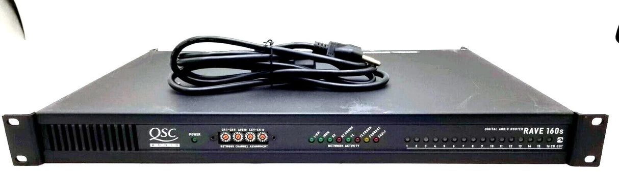 QSC Rave 160S-24 Digital Audio Router